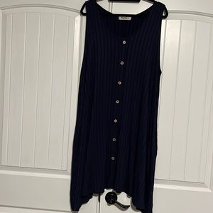 Dark blue HAPTICS dress WITH POCKETS! Never worn or washed